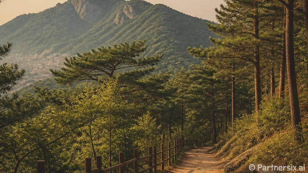 진주 숙호산, 도심 속 편안한 숲길 산행