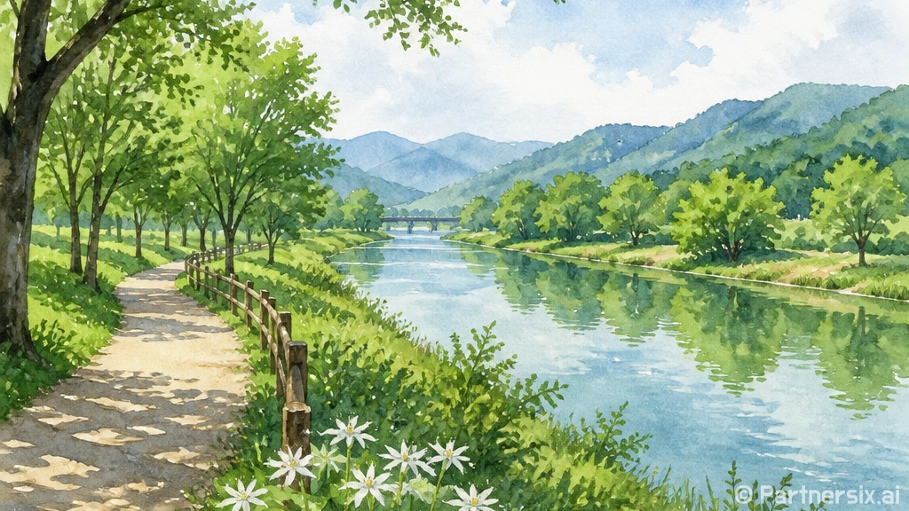 함안 강나루생태공원, 낙동강 따라 걷기와 라이딩 명소