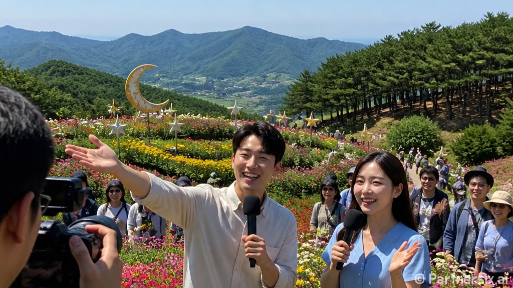 거창 감악산 꽃별여…