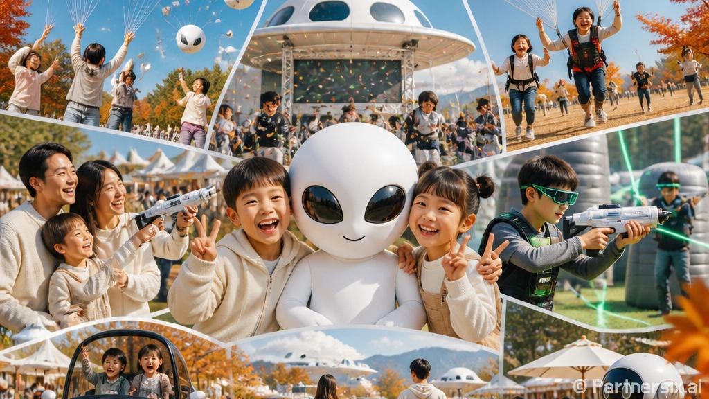 가족과 함께 즐기는 우주 축제