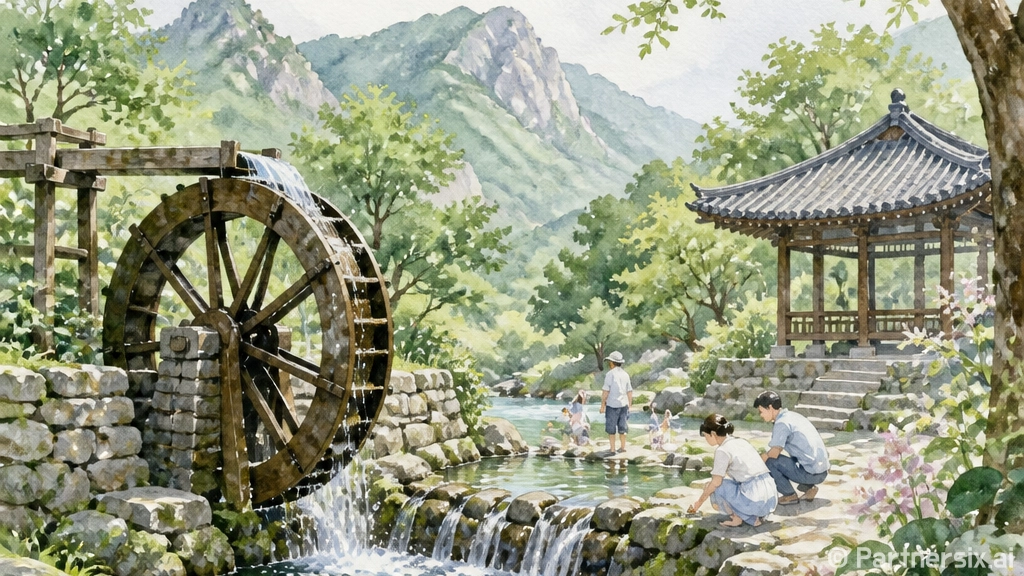 거창 건계정 약수터, 시원한 자연 속 쉼터