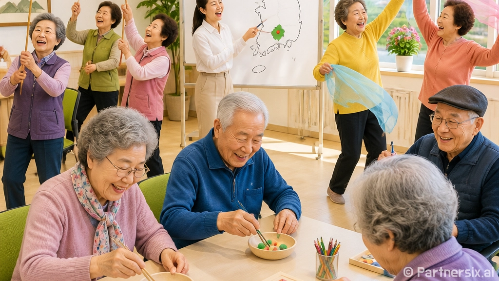 의령 장박마을 어르신 치매 예방 교육 현장