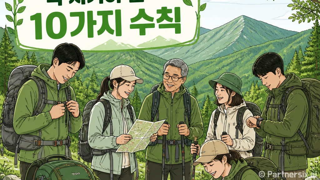9월 산행안전, 꼭 지켜야 할 10가지 수칙