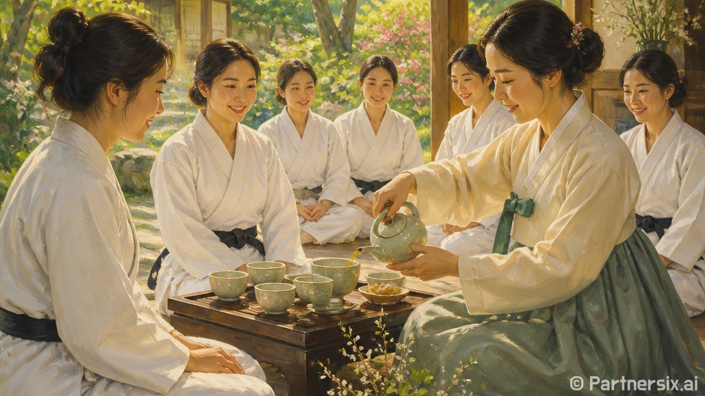 거창 성균관여성유도회 다도수업, 전통과 예절의 만남