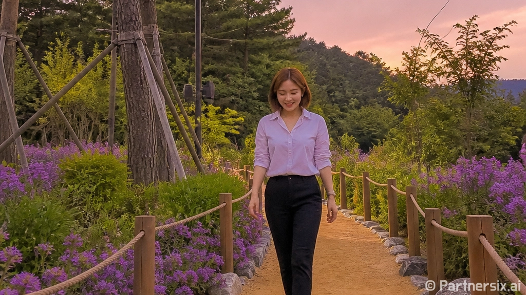 거창 죽전공원 맨발산책로 새단장