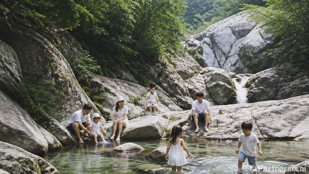 사천 용소계곡, 아…