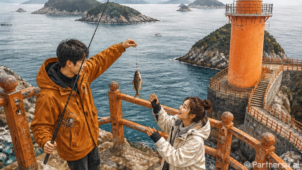 통영등대낚시공원에서 만나는 바다의 매력