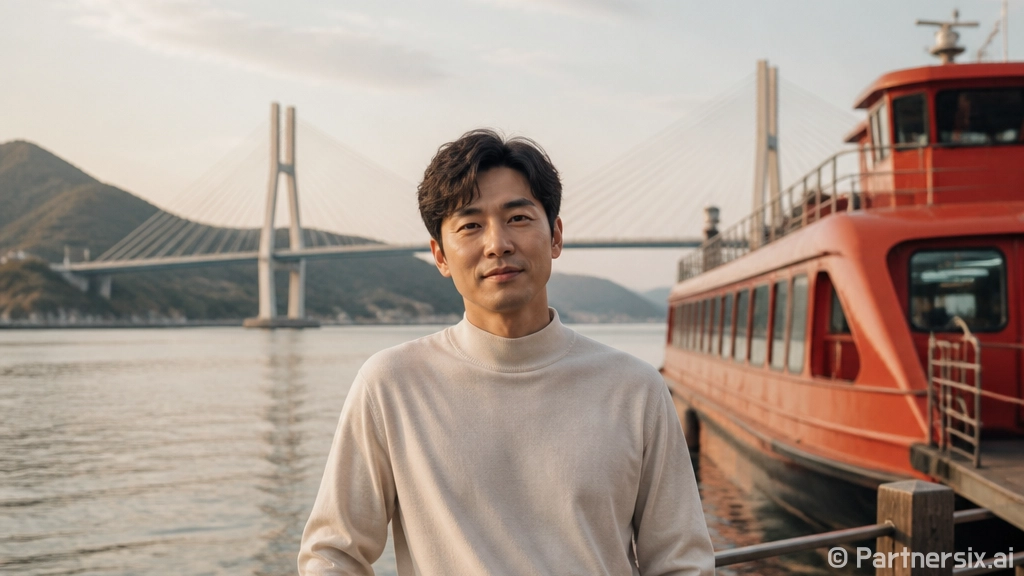 남해대교 유람선으로…