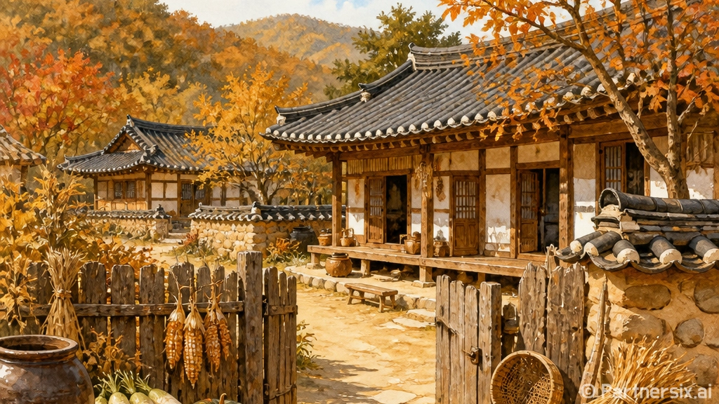 가을 함안에서 한 …