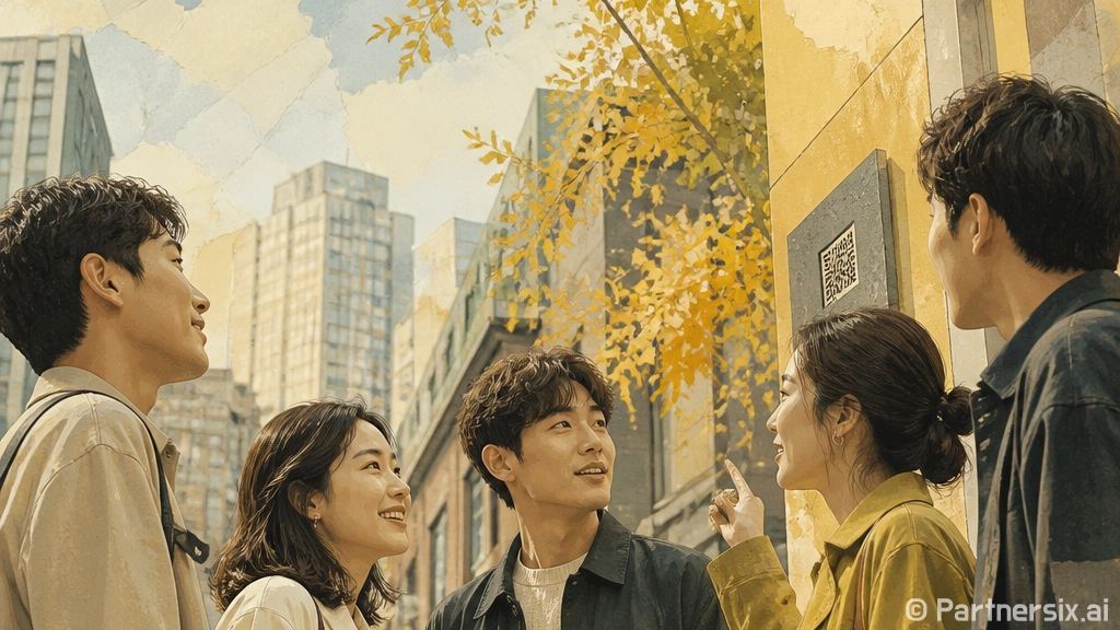 QR코드 건물번호판…