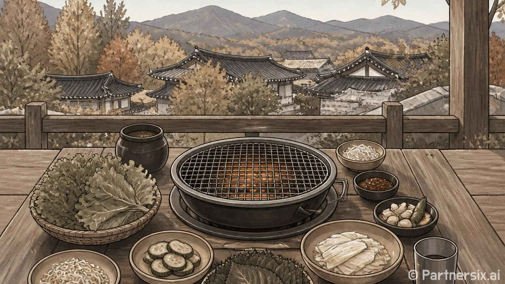 거창 가조 더올래식당 숯불고기 명소