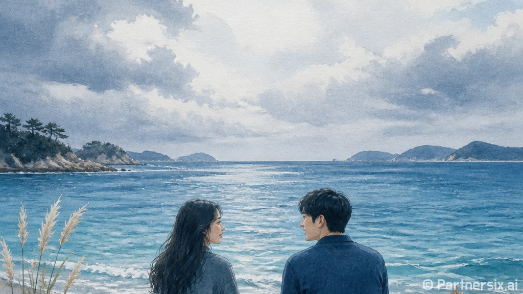 옥계해수욕장에서 만나는 치유의 바다