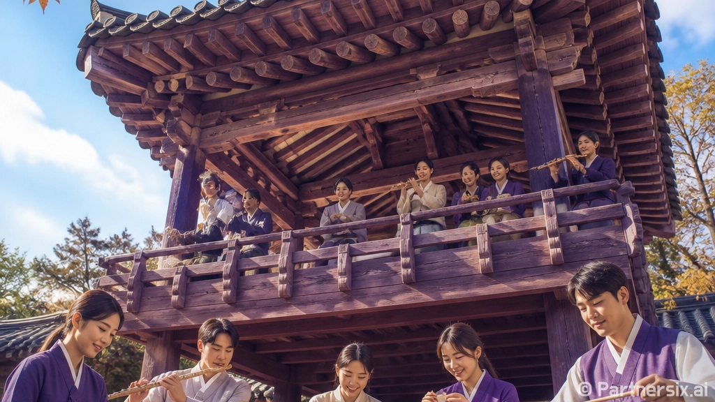 사천향교 풍화루 가을음악회와 전통체험
