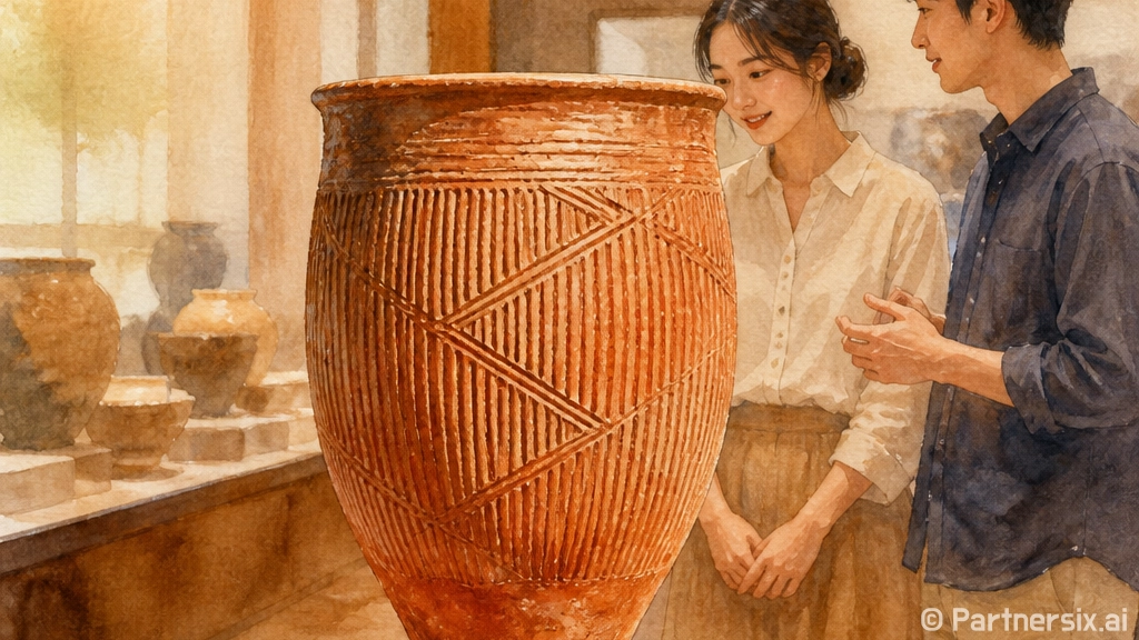고성박물관에서 만난 신석기와 아이의 돌