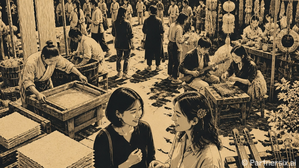 천년 한지와 우륵의 길, 의령 신반 축제 현장