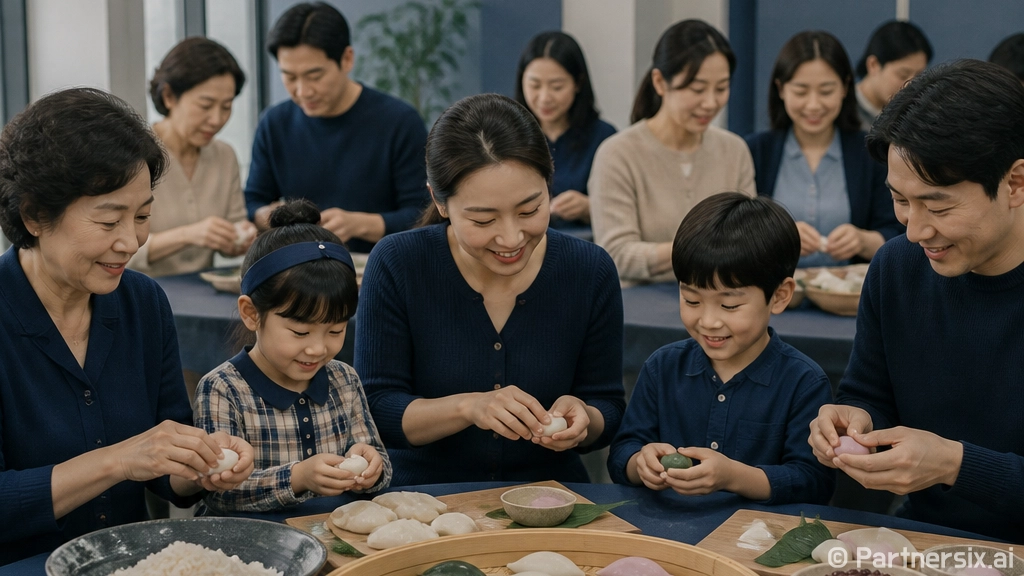거창군 추석맞이 아이 송편 만들기 체험