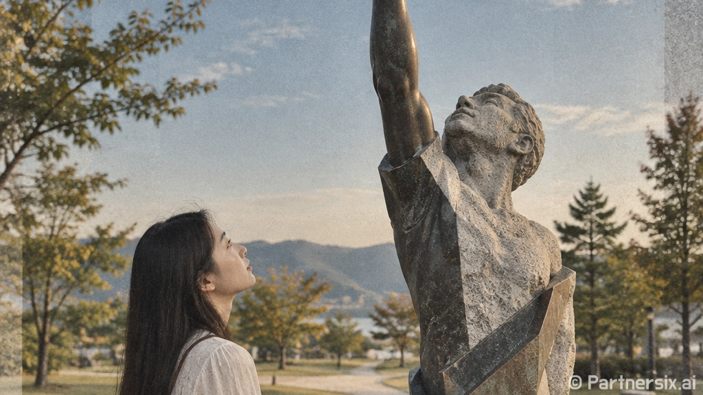 남해 스포츠파크 조각 공원 산책 명소