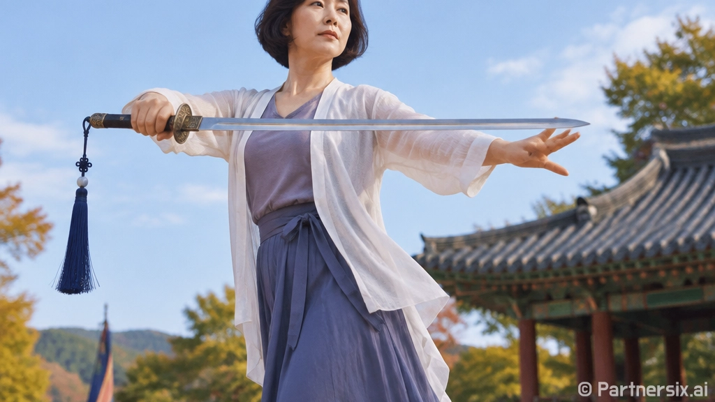 칼끝에 깃든 진주검무의 혼