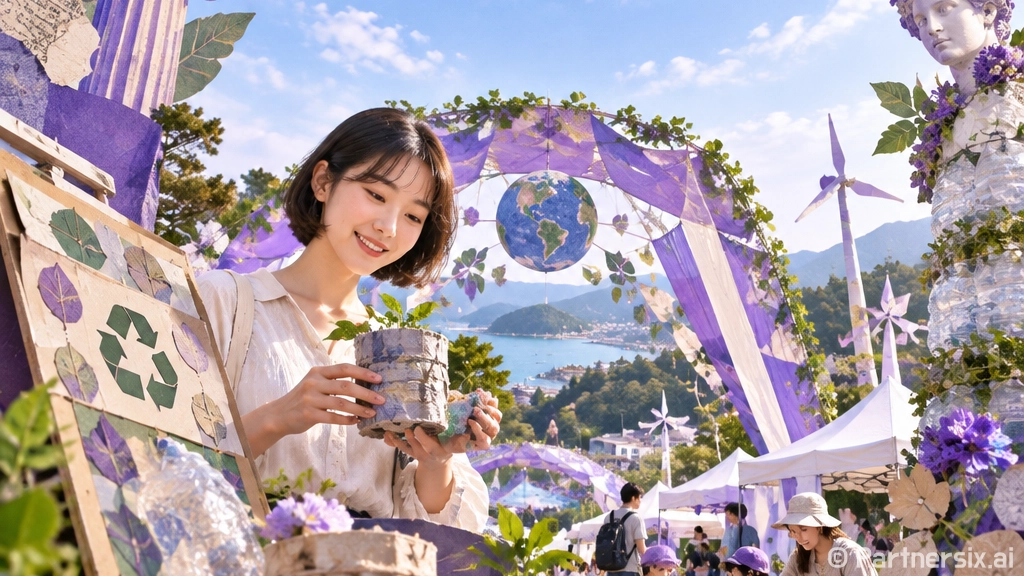 버려진 물건에 새 …