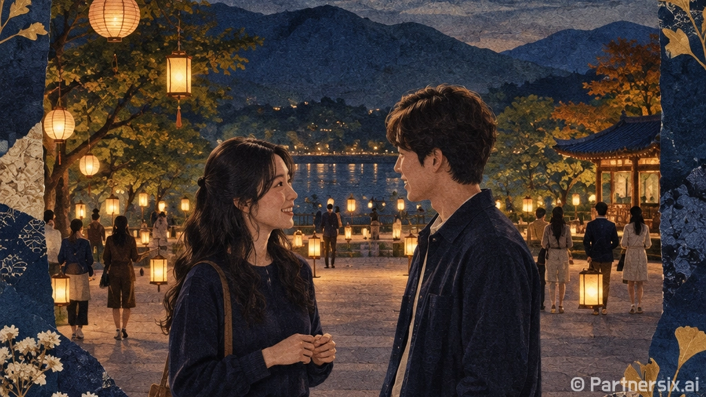 상림공원 달빛 아래 특별한 가을밤