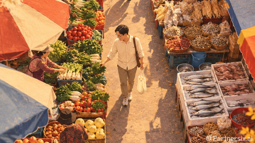 사천 전통시장 걷기 챌린지로 건강과 재미 두 배