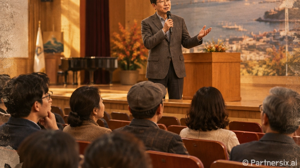 이금희 아나운서와 통영시민문화회관의 따뜻한 만남