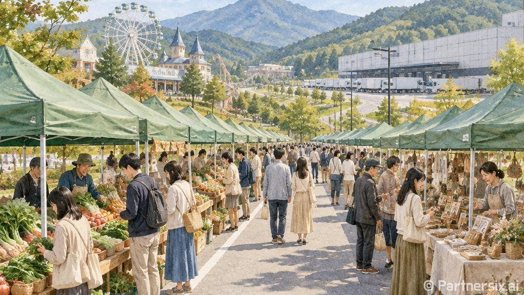거창 IC 주말장터, 가을 나들이 명소