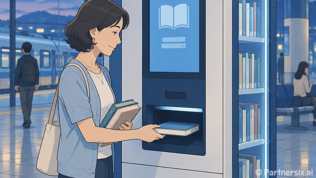 양산역 스마트도서관, 출퇴근길 독서 혁신