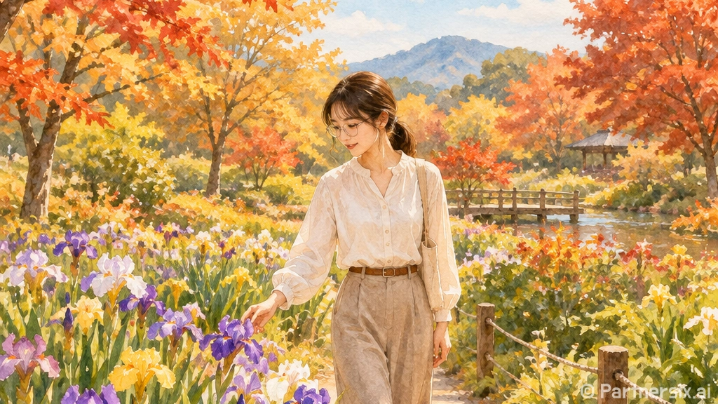 가을 거창창포원, …