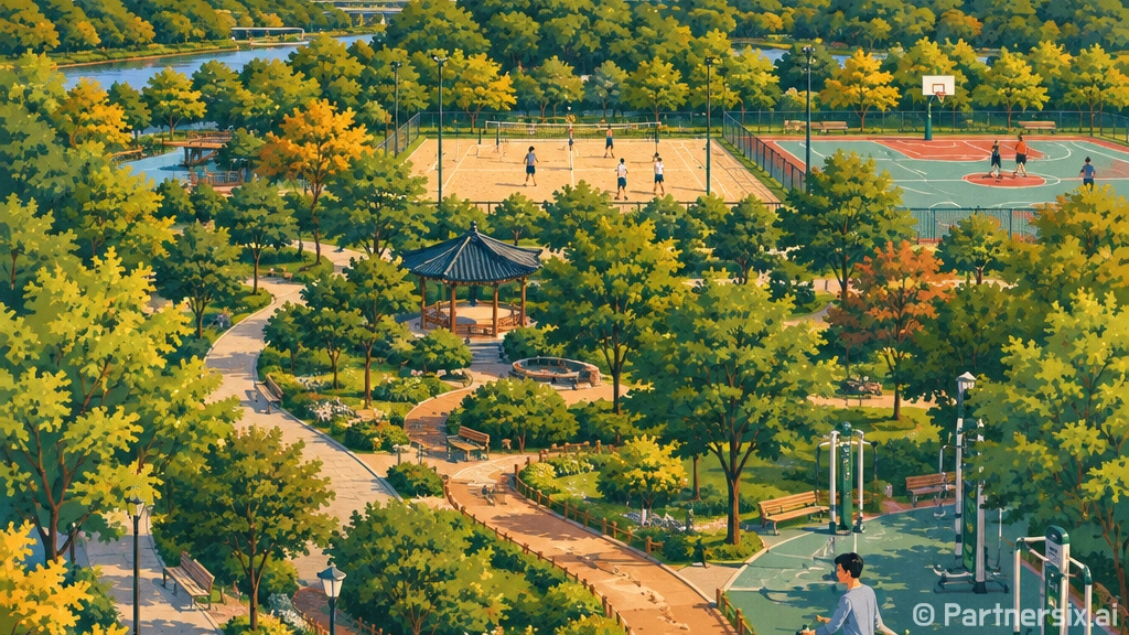 삼정자공원, 자연과…