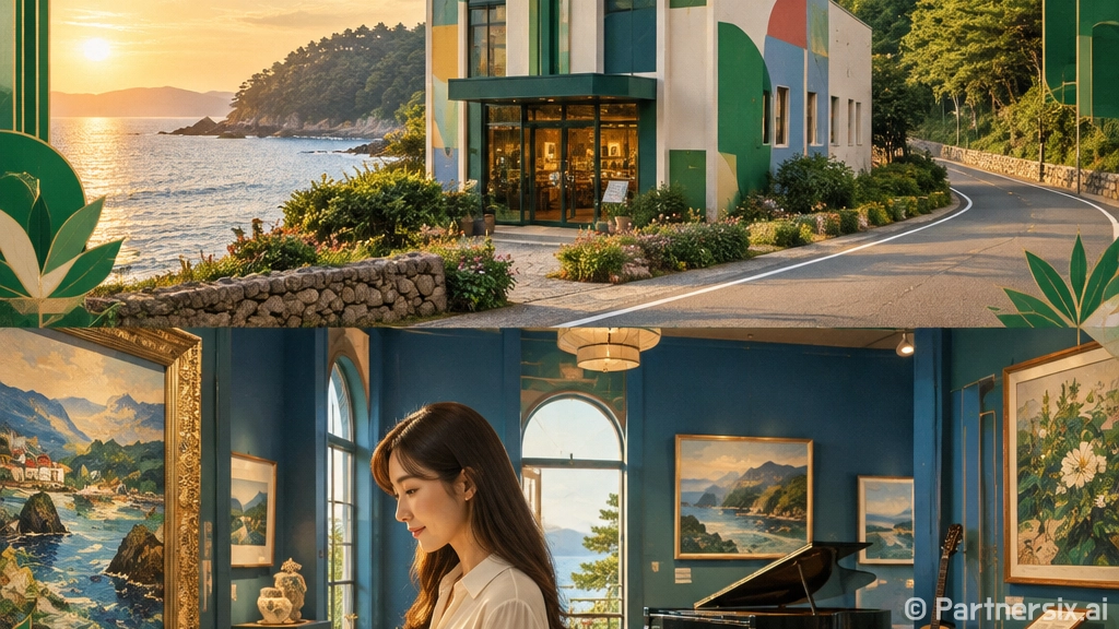 남해 한뼘미술관, …