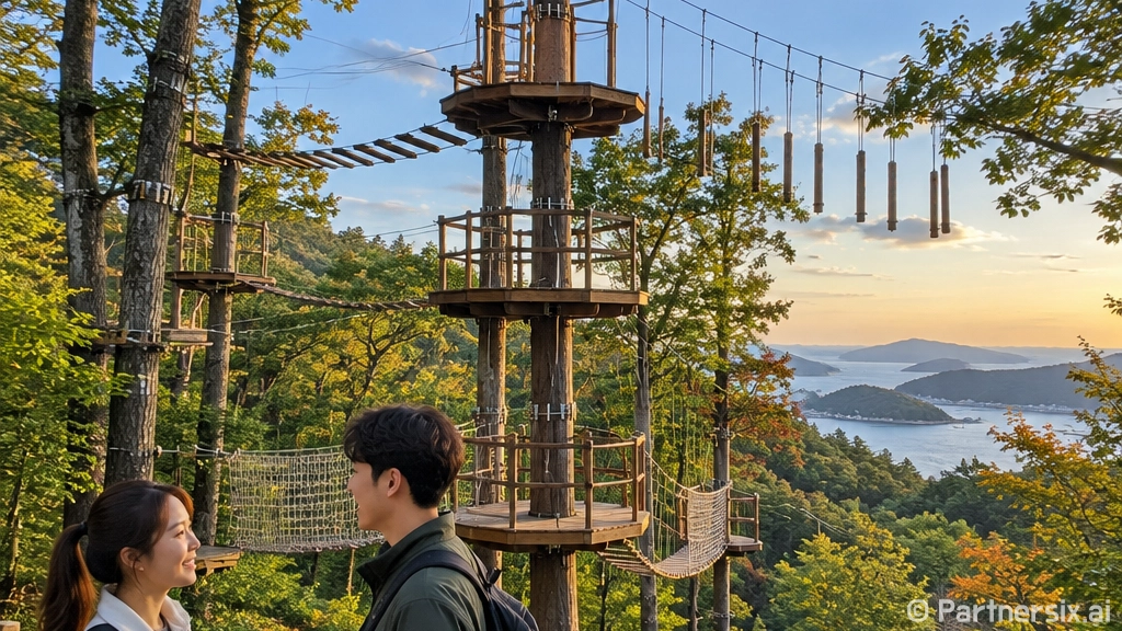 통영 뛰는 숲 네트어드벤처 추석 연휴 운영 안내