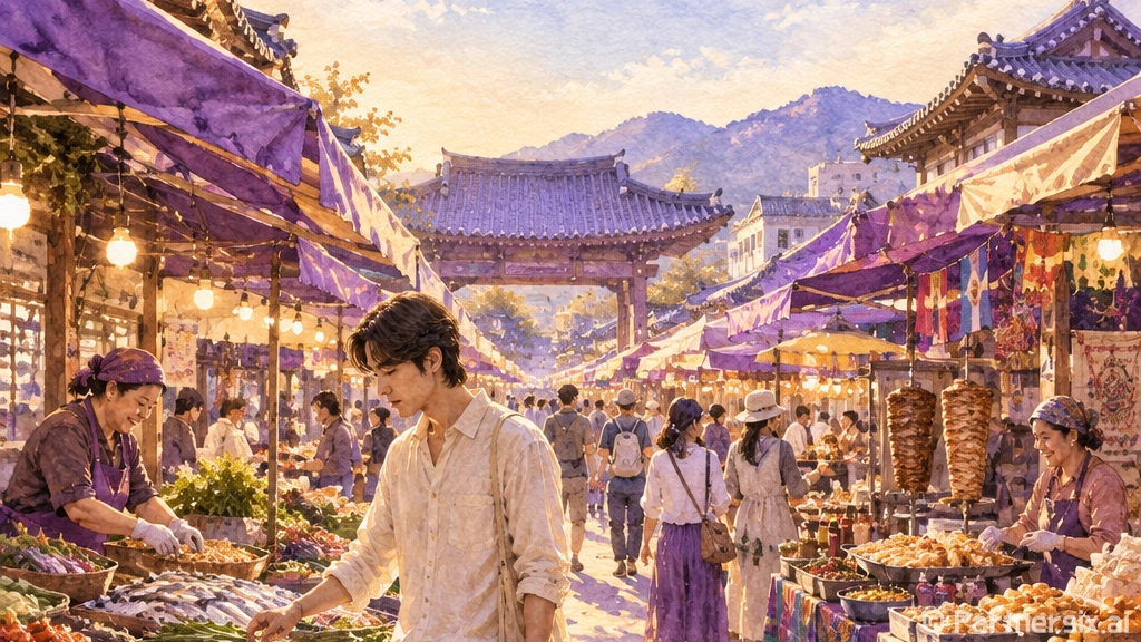 김해 동상시장, 이국적 전통시장 체험