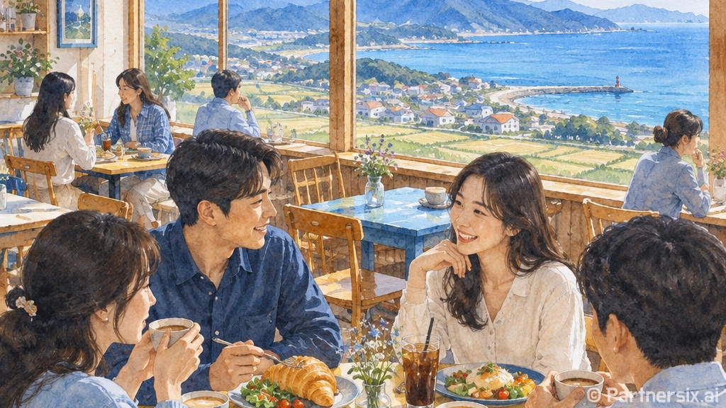 남해 창선 맛집과 바다 풍경 명소