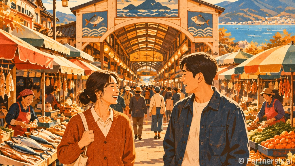120년 전통 남해전통시장 추석 명소