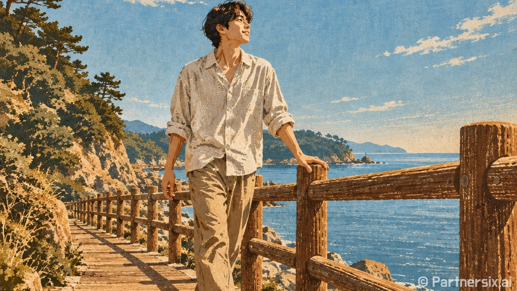 남해 설천 해안과 제이라운지의 특별한 하루
