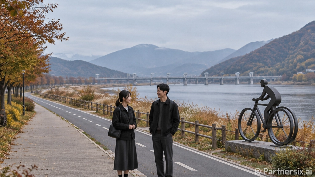 가을 바람 속 합천창녕보 산책과 자전거길