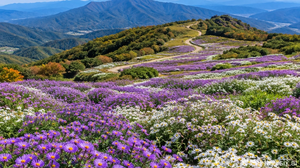 거창 감악산 가을꽃 축제 인생샷 명소