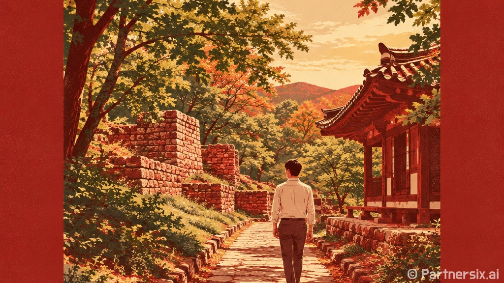 김해 봉황동 유적, 가을과 여름이 공존하는 산책길