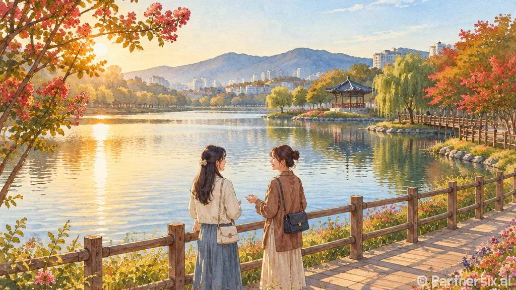 김해연지공원 가을 산책 명소