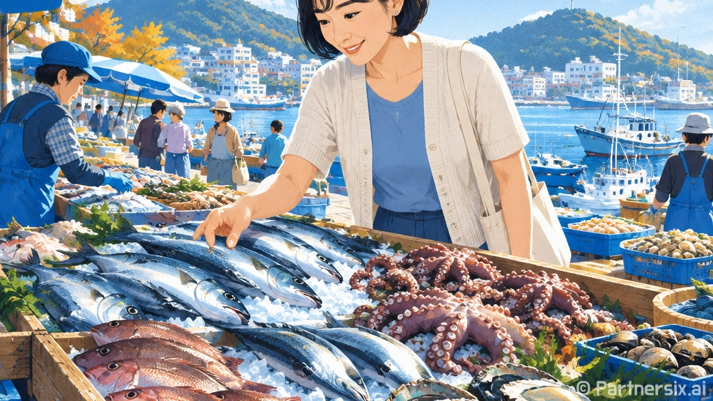 통영 시민의 날 맞아 수산물 대규모 할인