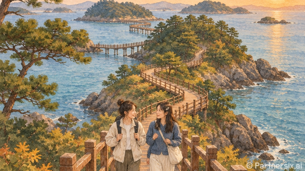 통영 학림도 섬길 …