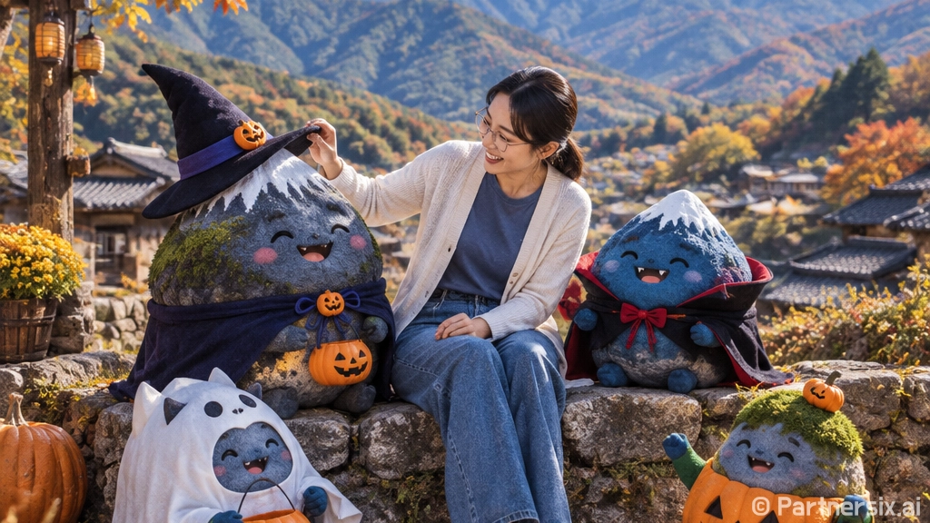 산너머 친구들과 함께하는 10월 할로윈 월페이퍼 배포
