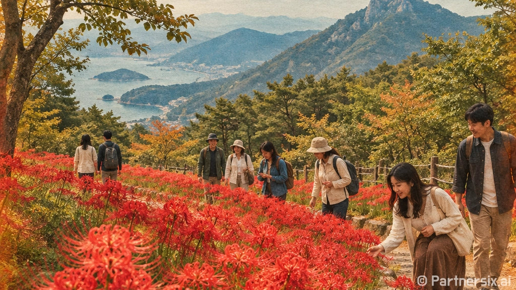 고성 남산 꽃무릇, 가을 붉은 길의 매력