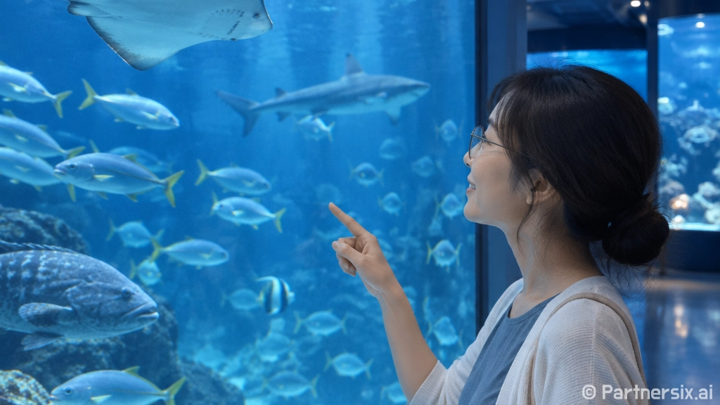 사천 아라마루 아쿠아리움 실내 여행 명소