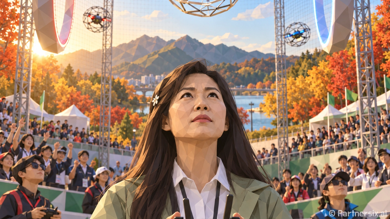 거창 달군 드론축구 승부