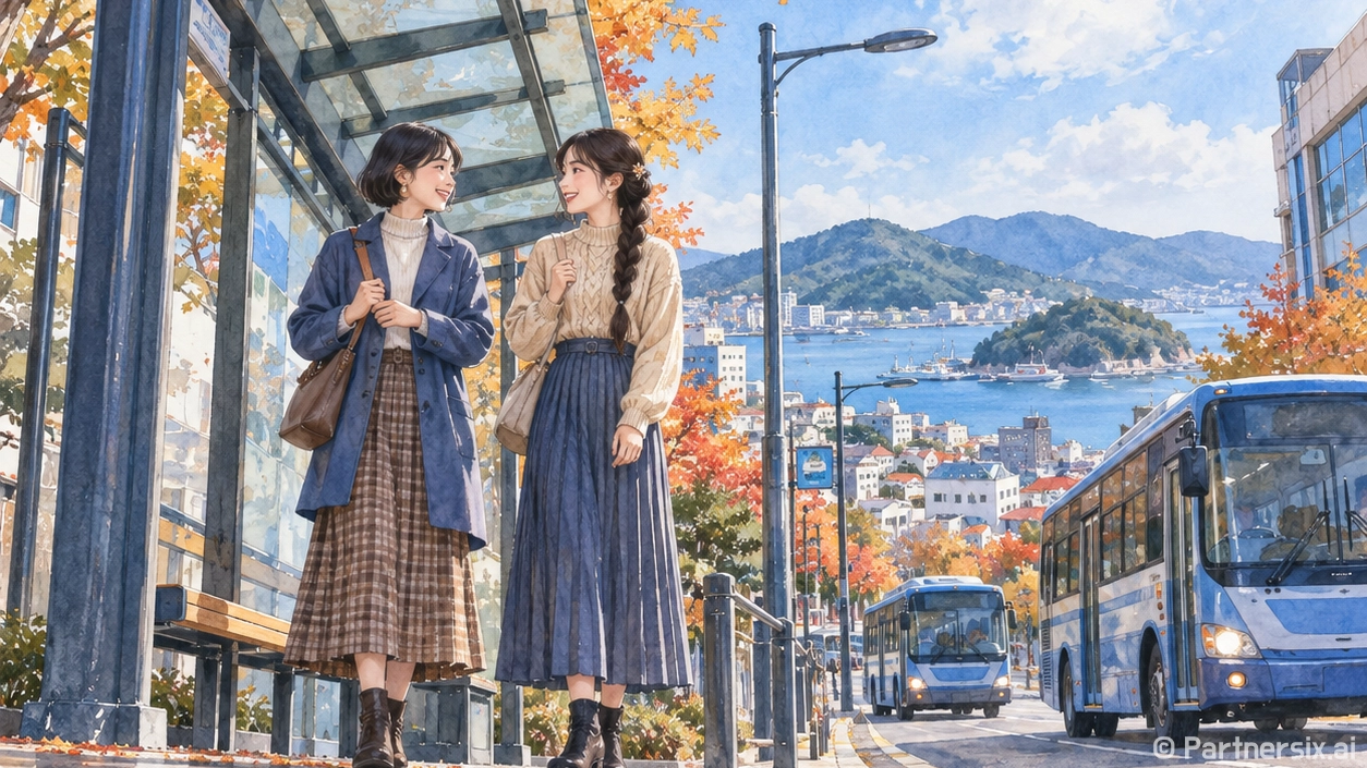 통영 그란폰도 버스 변경