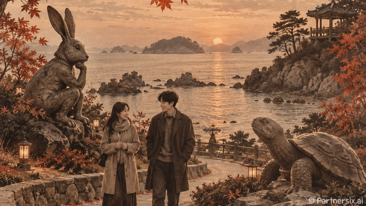 토끼와 거북이의 섬…