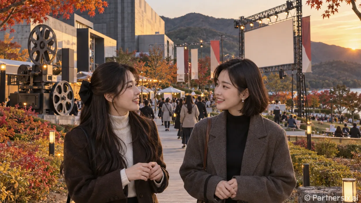 합천의 가을 영화로 물들다