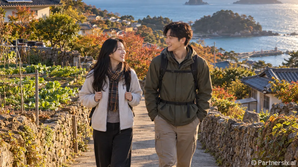 남해 바래길 회복 산책